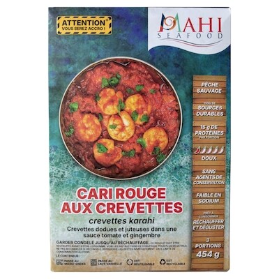 Mahi Seafood Cari rouge aux crevettes 454 g, 3 524,23 $/100g