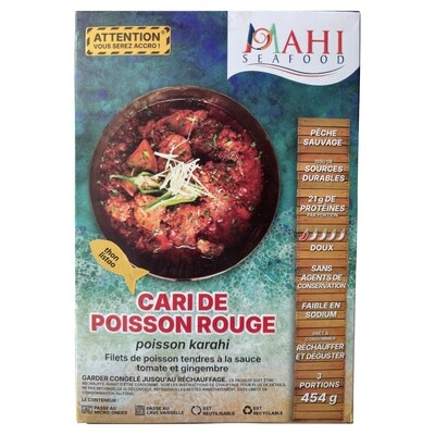 Mahi Seafood Cari de poisson rouge 454 g, 3,52 $/100g