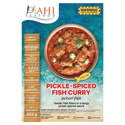 Mahi Seafood Pickle-Spiced Fish Curry - Achari Fish 454 g, $3.52/100g