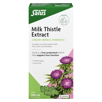 Salus Haus Milk Thistle Extract Liquid Herbal Formula 500 ml, $10.00/100ml