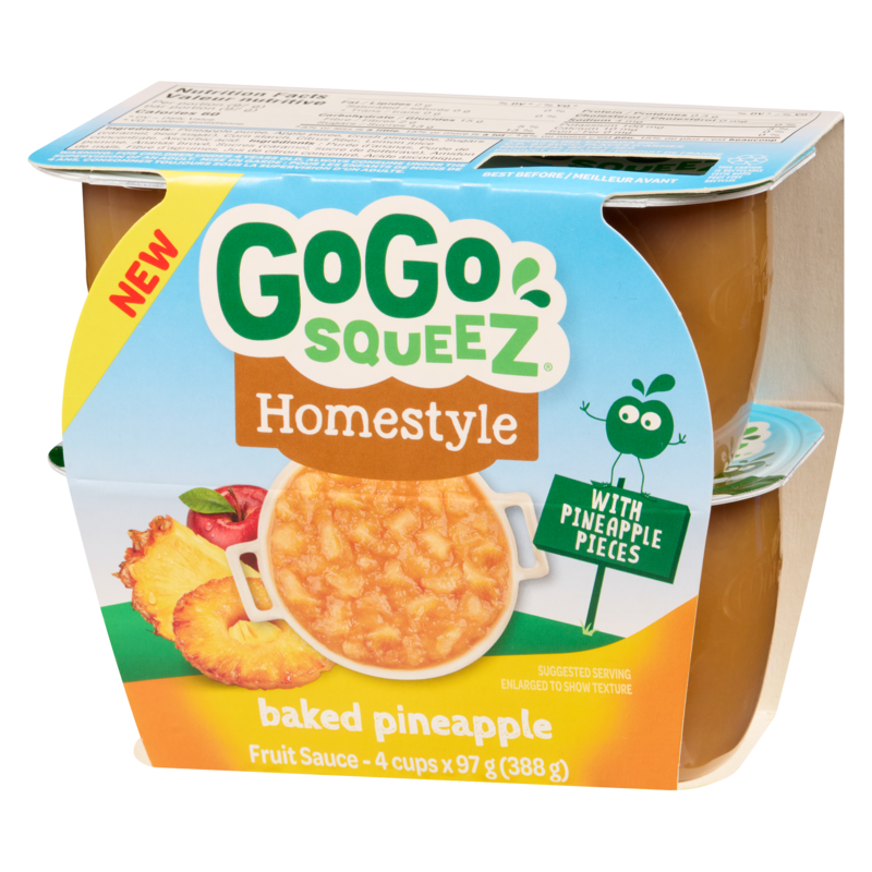 Fruit Sauce Baked Pineapple