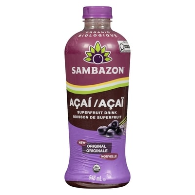 Sambazon Boisson de superfruit biologique açaï originale 946 ml, 1,37 $/100ml