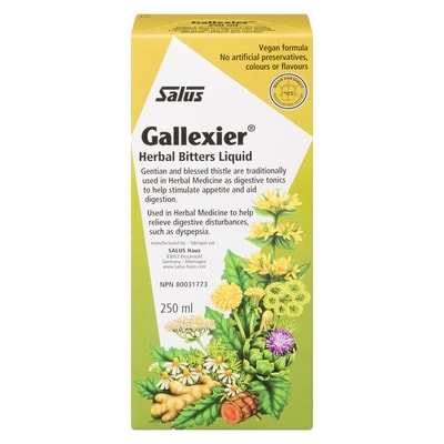 Salus Haus Gallexier Herbal Bitters Liquid 250 ml, $10.40/100ml