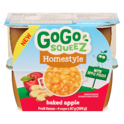 Fruit Sauce Baked Apple