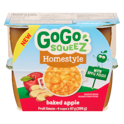 GoGo squeez Fruit Sauce Baked Apple 0.388 kg, $0.77/100g