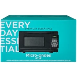 Everyday Essentials Micro-ondes – noir 1 ea, 90,00 $/1ch