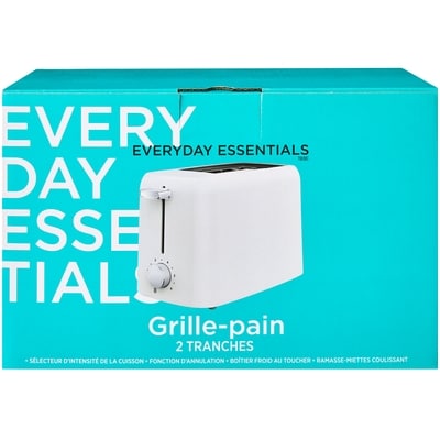 2 Slice Toaster - White