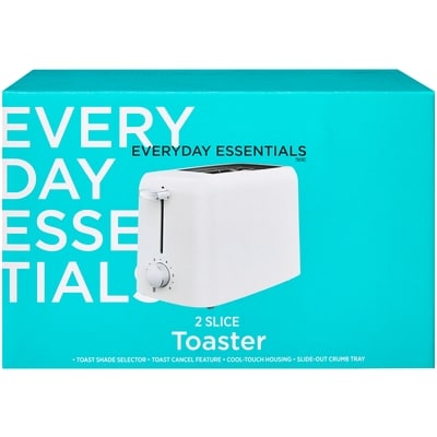 Everyday Essentials Grille-pain 2 tranches – blanc 1 ea, 20,00 $/1ch