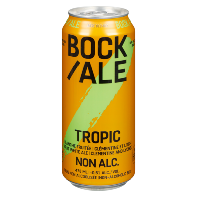 Le Bockale Non-Alcoholic Beer Fruit White Ale Clementine And Lychee 473 ml, $0.85/100ml