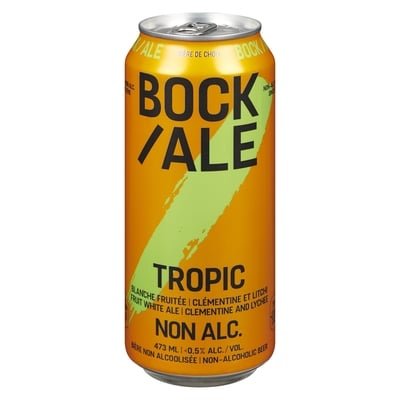 Le Bockale Non-Alcoholic Beer Fruit White Ale Clementine And Lychee 473 ml, $1.16/100ml