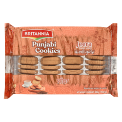 Britannia Jeera Punjabi Cookies 500 g, $1.06/100g