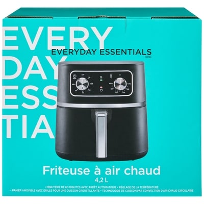 Everyday Essentials Friteuse à air chaud – 4,2 L 1 ea, 55,00 $/1ch