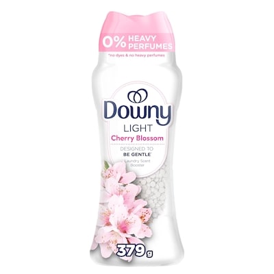 Downy Light Laundry Scent Booster Beads, Cherry Blossom Scent, In-wash fabric beads designed to be gentle with a light boost of scent, No Heavy Perfumes 379 g, $4.75/100g