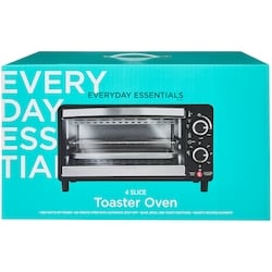 Everyday Essentials 4 Slice Toaster Oven 1 ea, $40.00/1ea