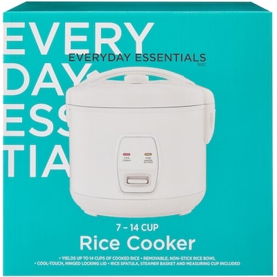 Everyday Essentials 7-14 Cup Rice Cooker 1 ea, $35.00/1ea