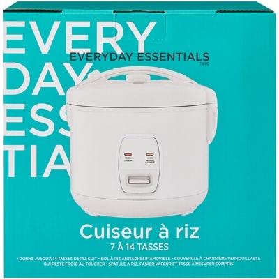 Everyday Essentials Cuiseur à riz 7-14 tasses 1 ea, 23,99 $/1ch