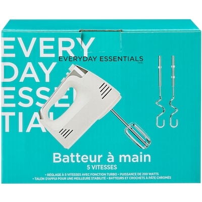 Everyday Essentials Batteur à main 5 vitesses 1 ea, 12,49 $/1ch