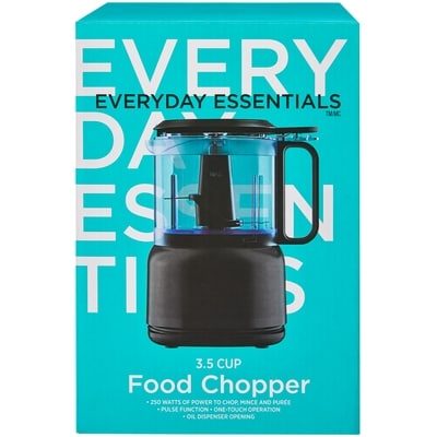 Everyday Essentials 3.5 Cup Food Chopper 1 ea, $30.00/1ea