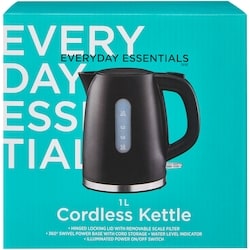 Everyday Essentials Cordless Kettle - Black 1 ea, $20.00/1ea