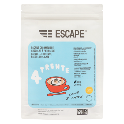 Escape Specialty Coffee 430 Café À Latte 300 g, $6.66/100g