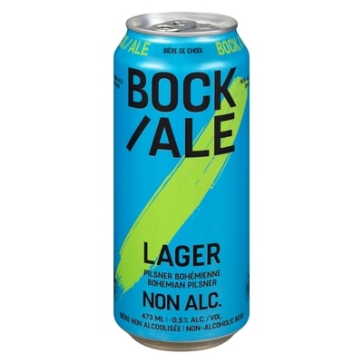 Le Bockale Bière non alcoolisée pilsner bohémienne 473 ml, 1,16 $/100ml