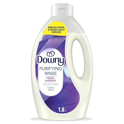 Downy Fabric Purifying Rinse Laundry Odour Remover, Fresh Lavender Scent, Fabric Softener and Laundry Odour Removal Rinse 1.8 l, $1.11/100ml