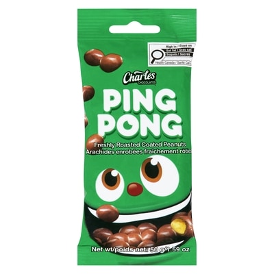 Charles Chocolates Freshly Roasted Coated Peanuts 50 g, $3.18/100g