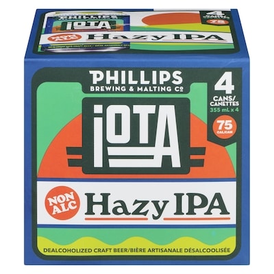  Bière artisanale désalcoolisée non alc hazy ipa 4x355.0 ml, 0,56 $/100ml