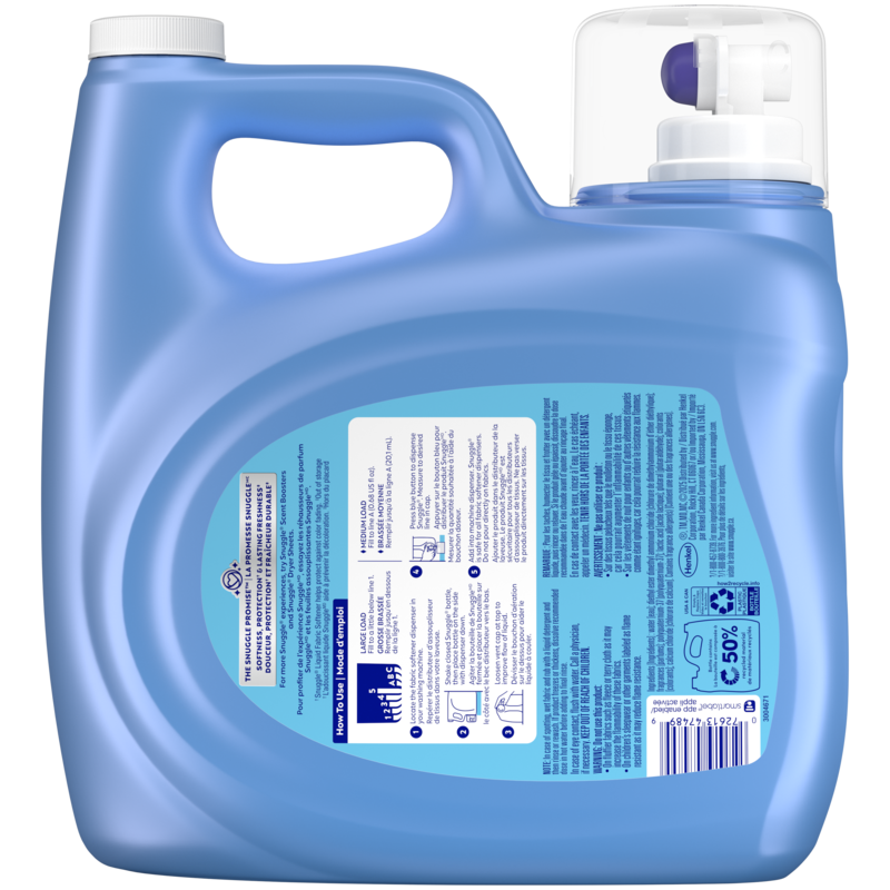 Blue Sparkle Cuddle-Up Fresh Liquid Fabric Conditioner, 181 Loads