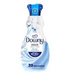 Downy Assouplissant textile liquideDoux et Frais, parfum Brume océanique, assouplissant textile liquide conçu pour être doux pour la peau, 39 brassées 780 ml, 1,15 $/100ml