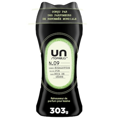 Downy Perles rehausse-parfum pour lessive Unstopables Collection Illimitée, parfum fin et fraîcheur qui dure toute la journée, nº 9 303 g, 5,94 $/100g