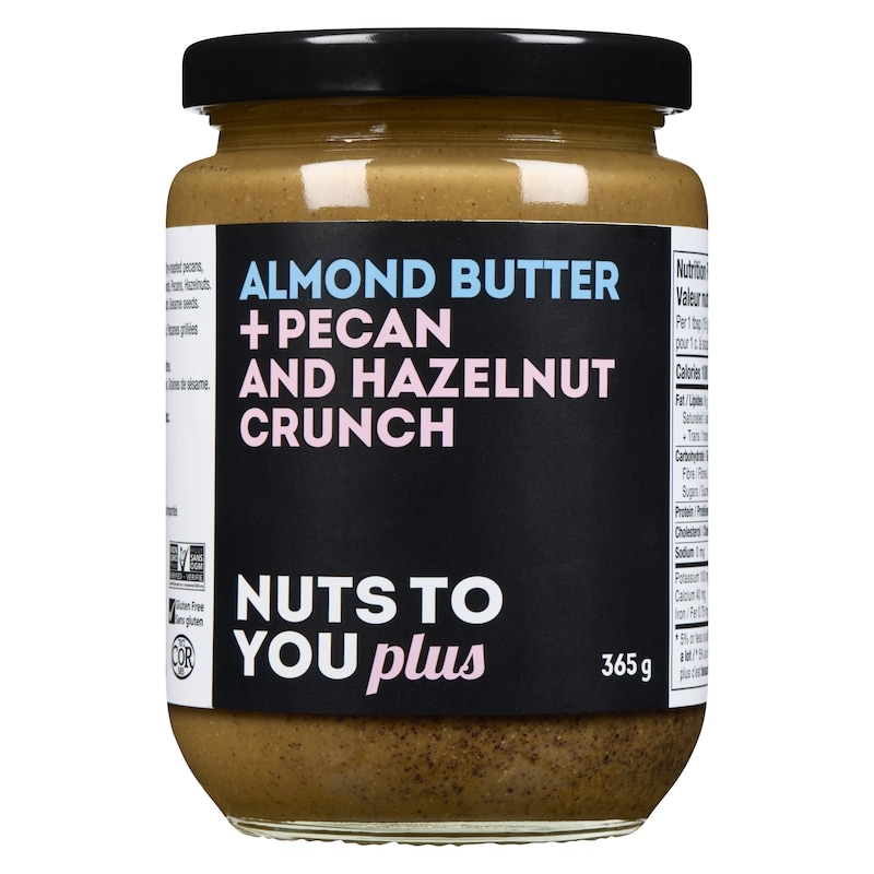 Almond Butter + Pecan And Hazelnut Crunch