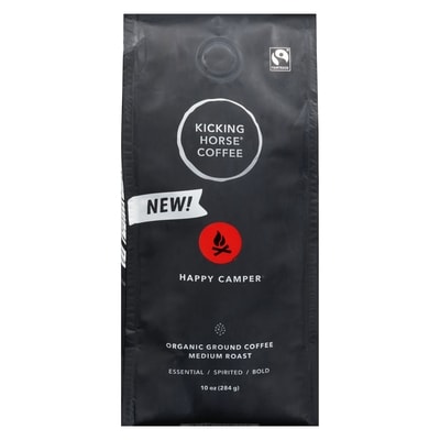 Kicking Horse Organic Ground Coffee Happy Camper Medium Roast 284 g, $5.63/100g