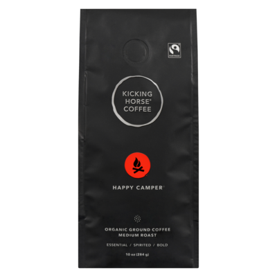 Kicking Horse Organic Ground Coffee Happy Camper Medium Roast 284 g, $6.16/100g