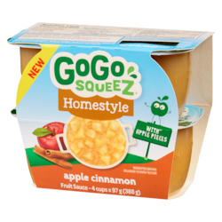 カホン　アップルグリーン　F GoGo squeez Fruit Sauce Apple Cinnamon - 0.388 kg | Wholesale Club