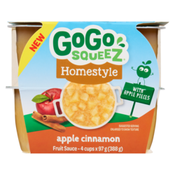 GoGo squeez Fruit Sauce Apple Cinnamon - 0.388 kg | No Frills Online