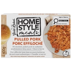 Gold Label Homestyle Meals Pulled Pork in BBQ Sauce 400 g, $2.00/100g