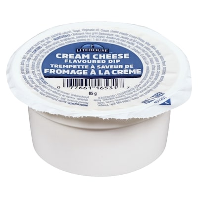Litehouse Trempette à saveur de fromage à la crème 85 g, 1,76 $/100g