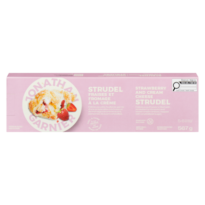 Jonathan Garnier Strawberry And Cream Cheese Strudel 567 g, $1.50/100g