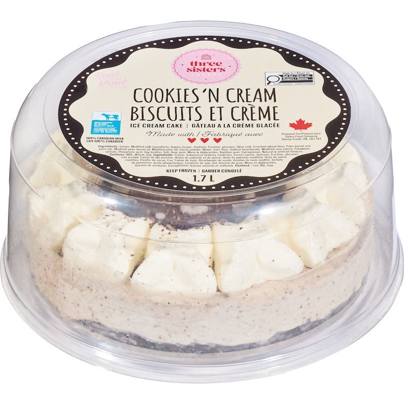 Cookies & Cream Ice Cream Cake - 1.2 kg | Fortinos