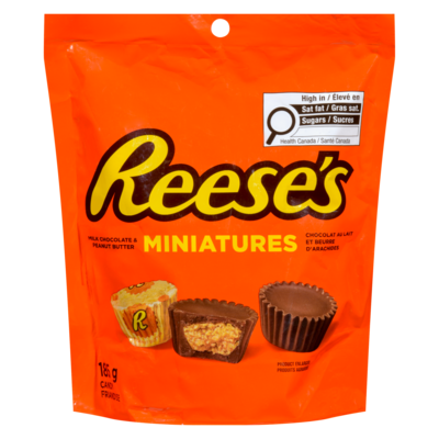 Reese's Candy Milk Chocolate & Peanut Butter 185 g, $2.97/100g