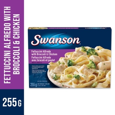 Swanson Fettuccini Alfredo with Broccoli & Chicken 255 g, $1.76/100g