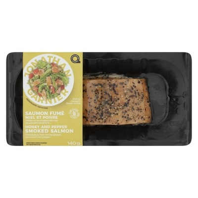 Jonathan Garnier Smoked Salmon, Honey & Pepper 140 g, $8.21/100g