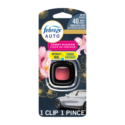 Febreze AUTO Air Freshener Automotive Vent Clip Cherry Blossom, 1ct 2.2 ml, $272.27/100ml