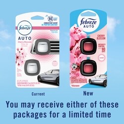 Febreze AUTO Air Freshener Automotive Vent Clip Cherry Blossom