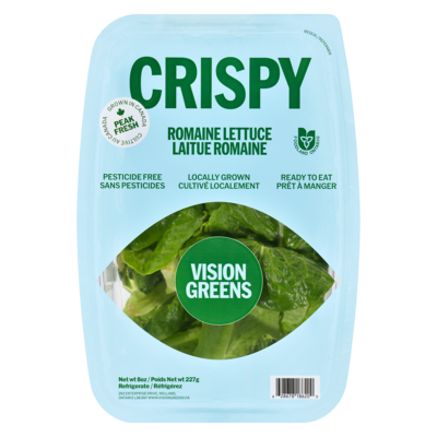 null Laitue romaine Vision Greens 227 g, 3,52 $/100g