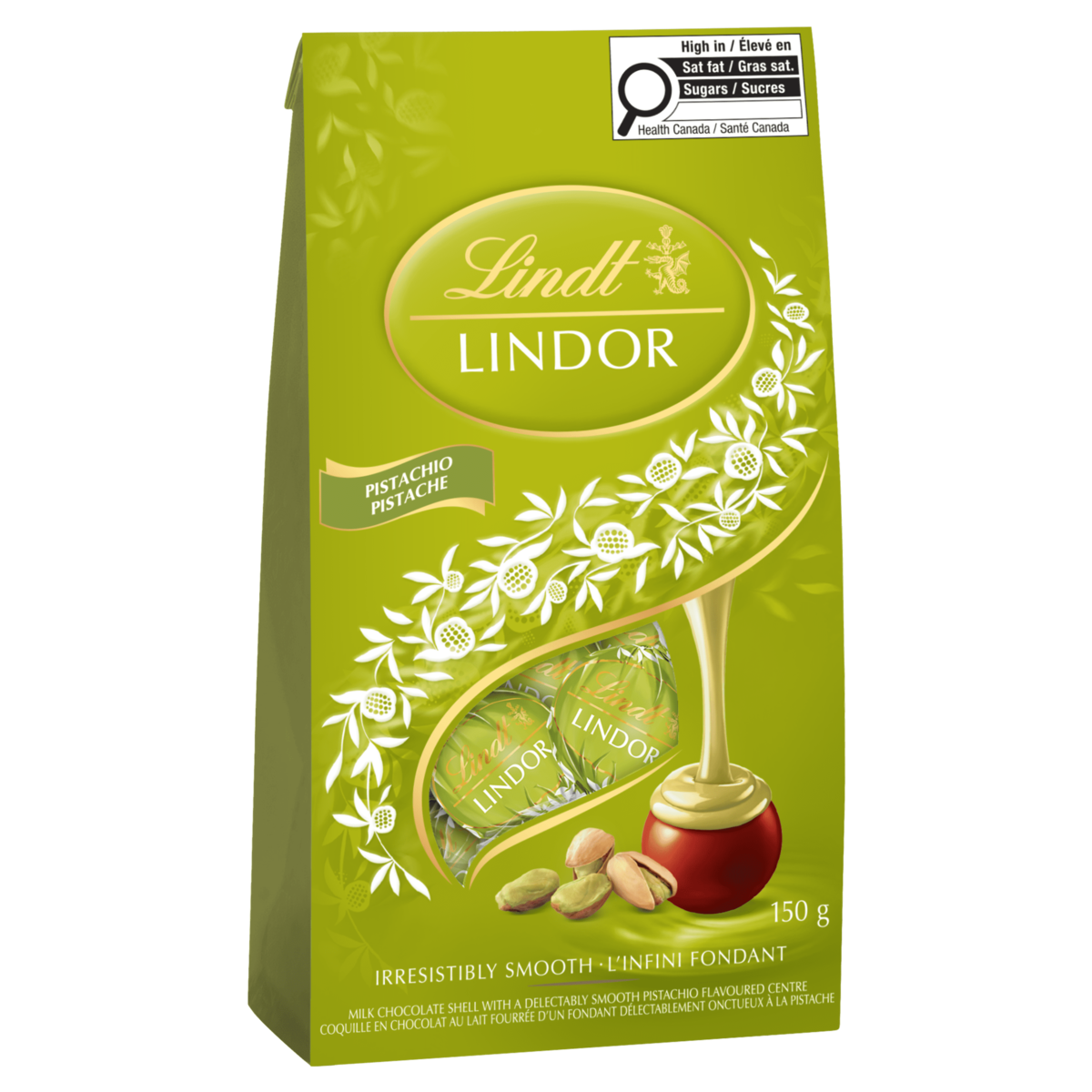 Lindt LINDOR Pistachio Milk Chocolate Truffles