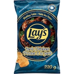Lay's Jerk Chicken Potato Chips 220 g, $1.25/100g