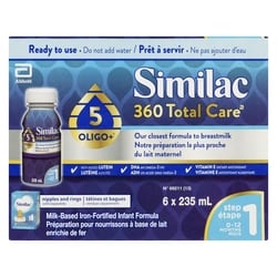 Similac 360 Total Care Milk-Based Iron-Fortified Infant Formula