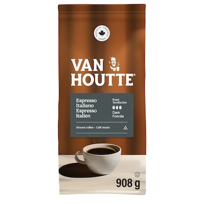 Van Houtte Café moulu Italiano Espresso, torréfaction foncée 908 g, 2,20 $/100g